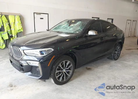 2020 BMW X6 M50I z USA, uszkodzony, nr VIN 5UXCY8C04L9C86873